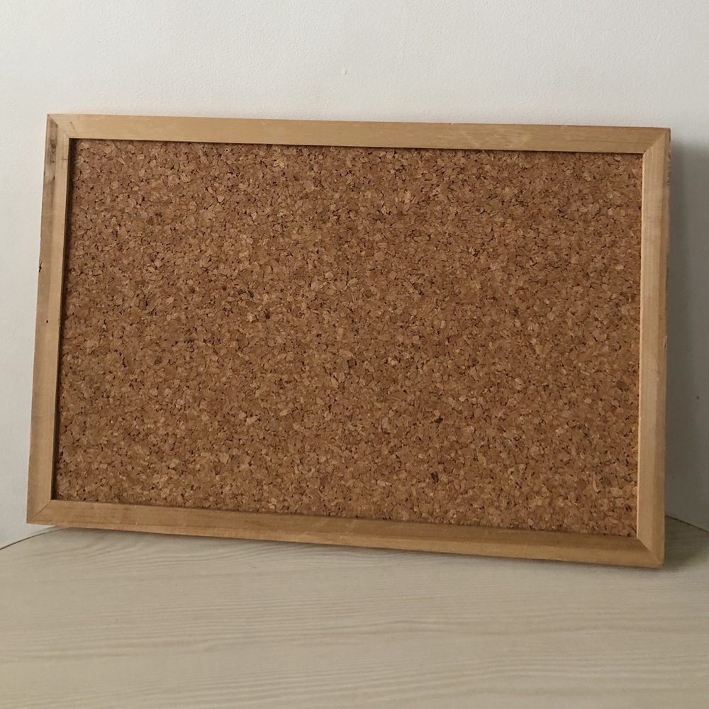 Cork bulletin board